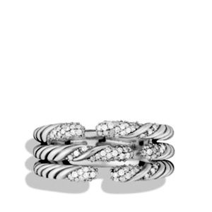 David Yurman Willow Three Row Ring